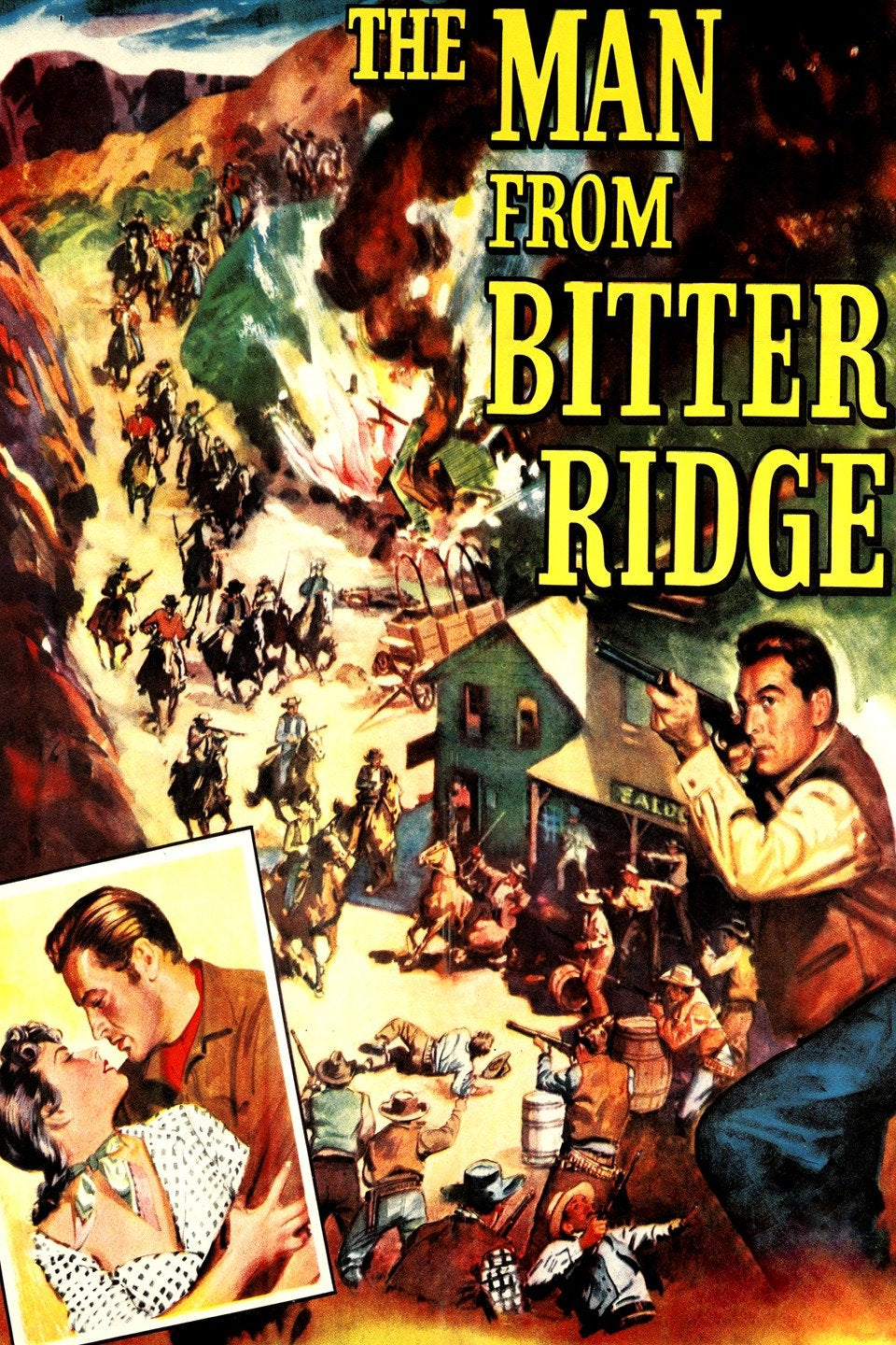 The Man From Bitter Ridge 1955 DVD