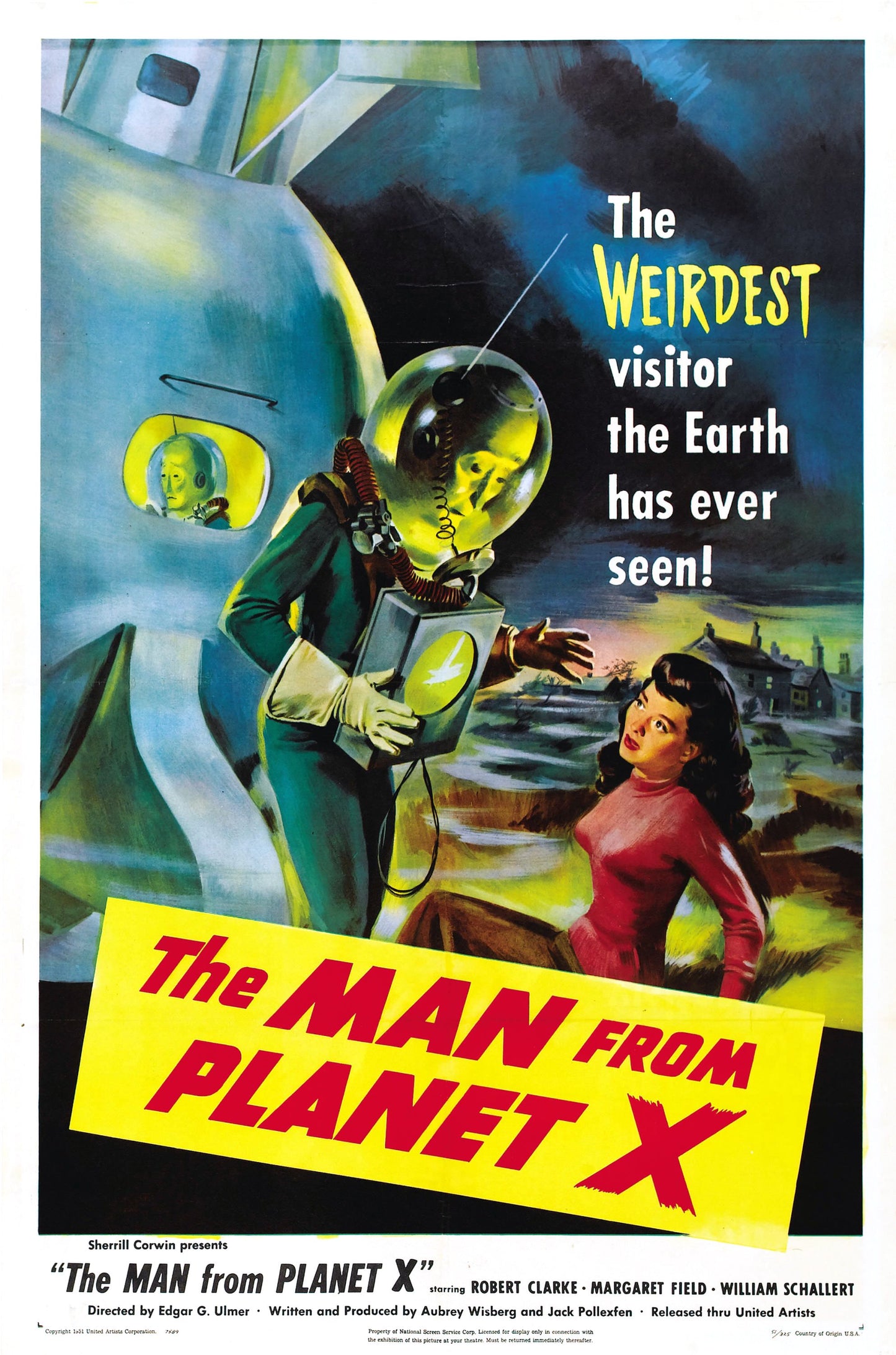 The Man From Planet X 1951 DVD