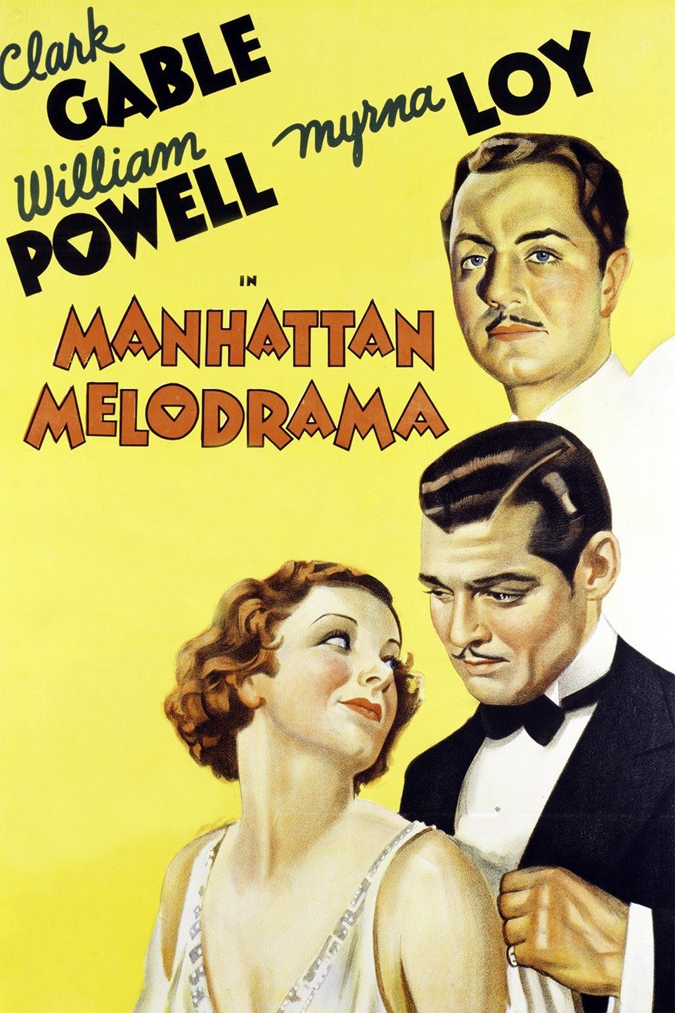 Manhattan Melodrama 1934 DVD