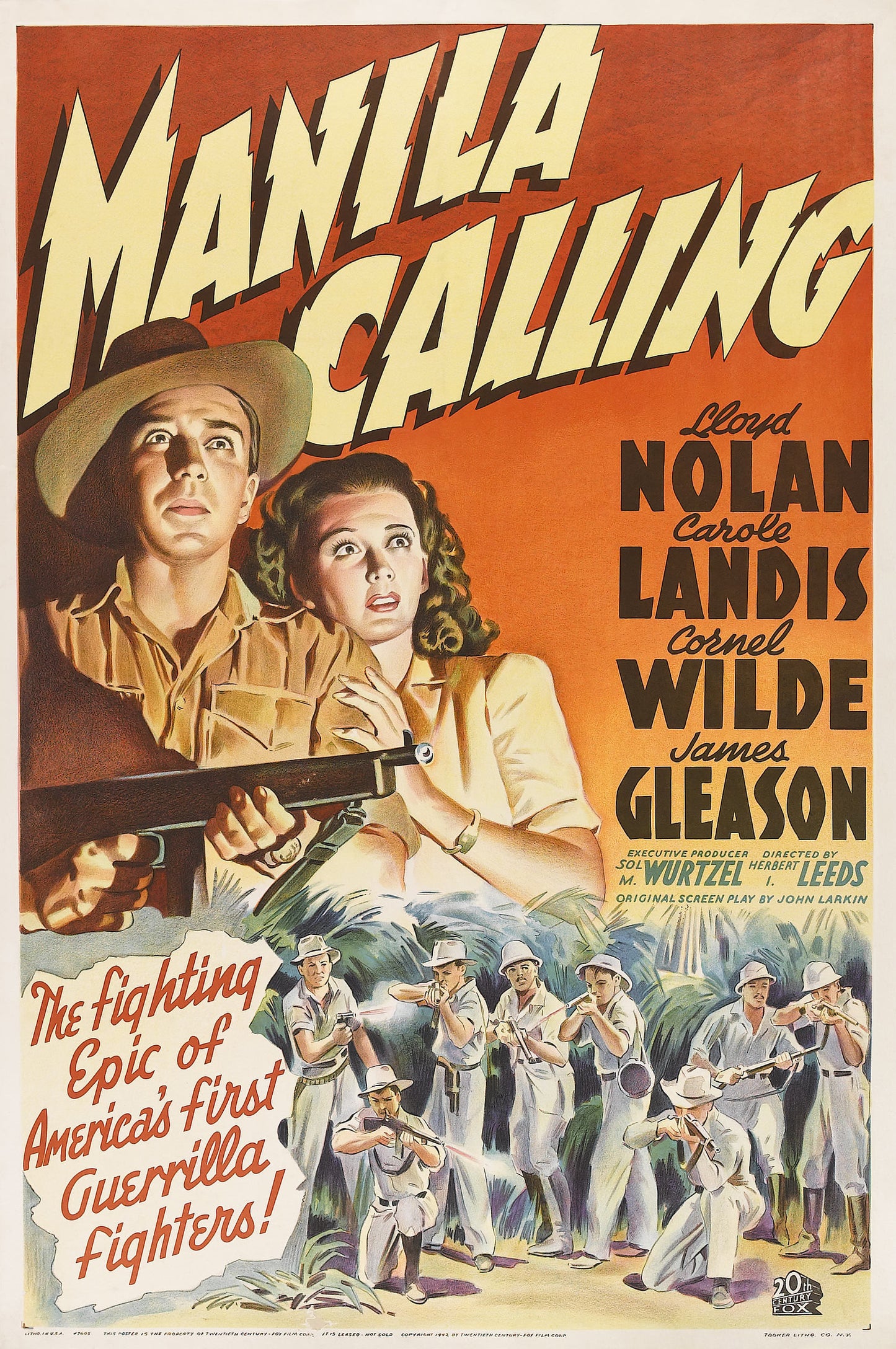 Manila Calling 1942 DVD