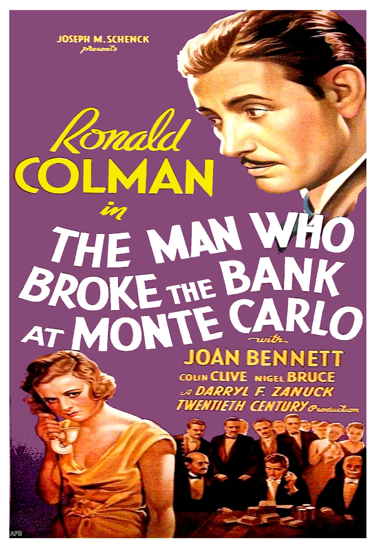 The Man Who Broke The Bank At Monte Carlo 1935 DVD