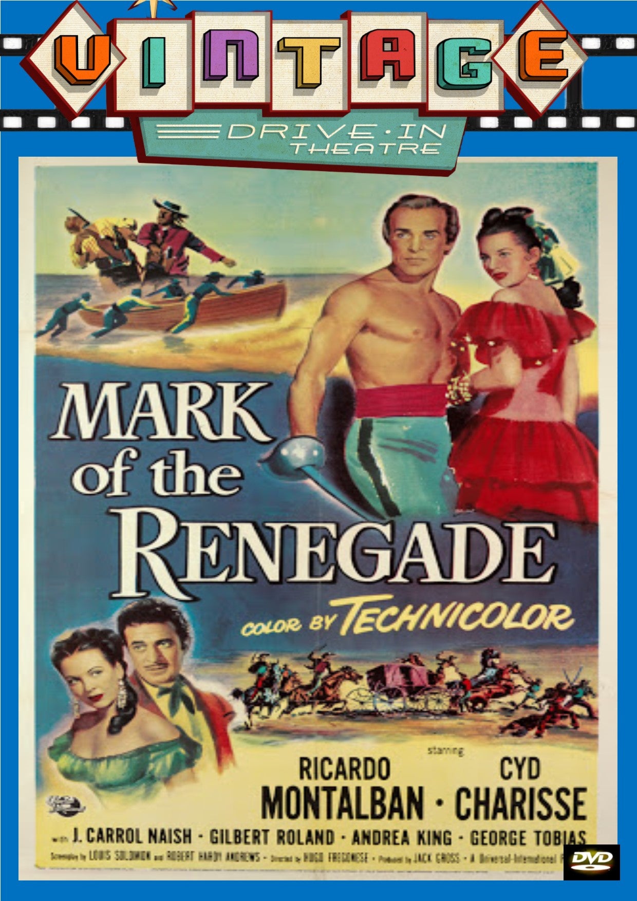 Mark Of The Renegade 1951 DVD