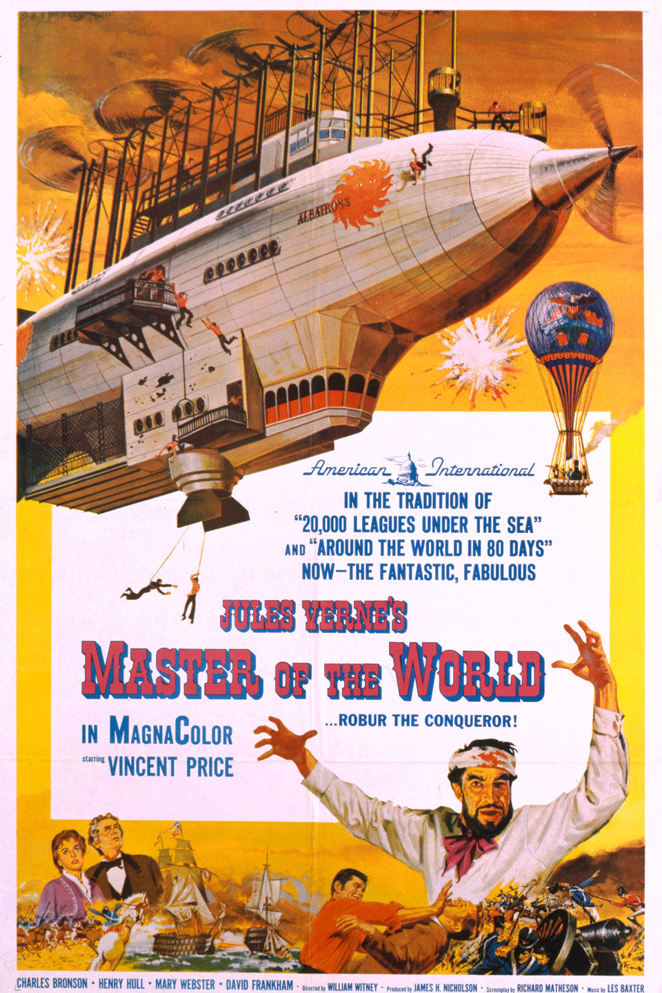 Master Of The World 1961 DVD