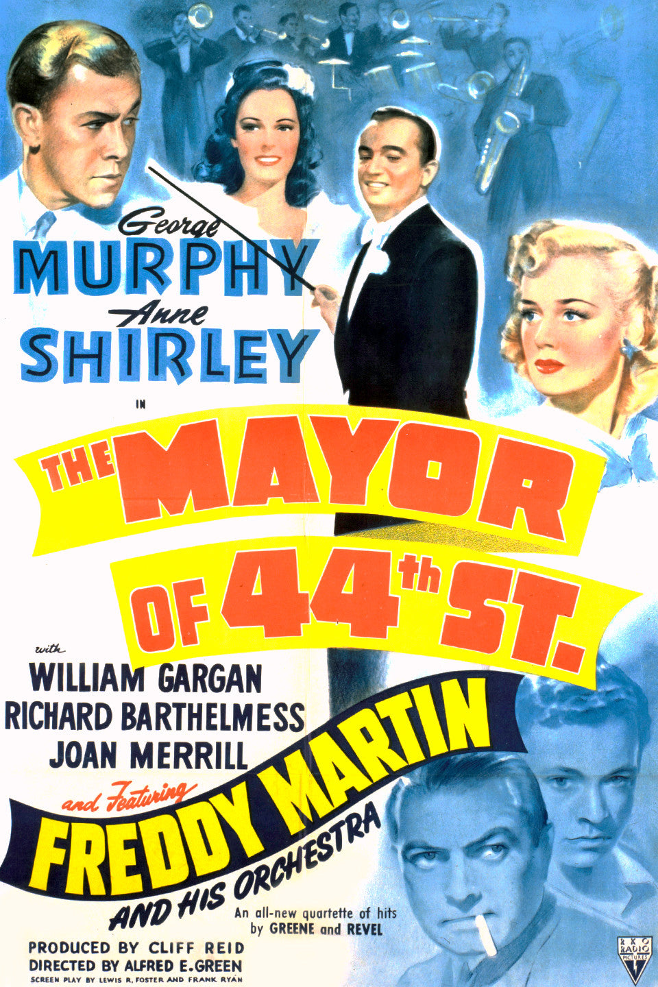 Mayor Of 44th Street 1942 DVD