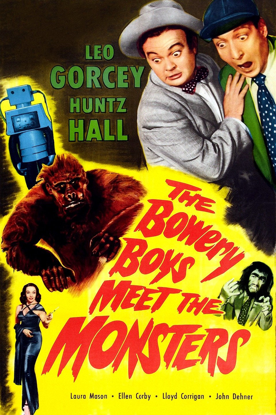 The Bowery Boys Meet The Monsters 1954 DVD