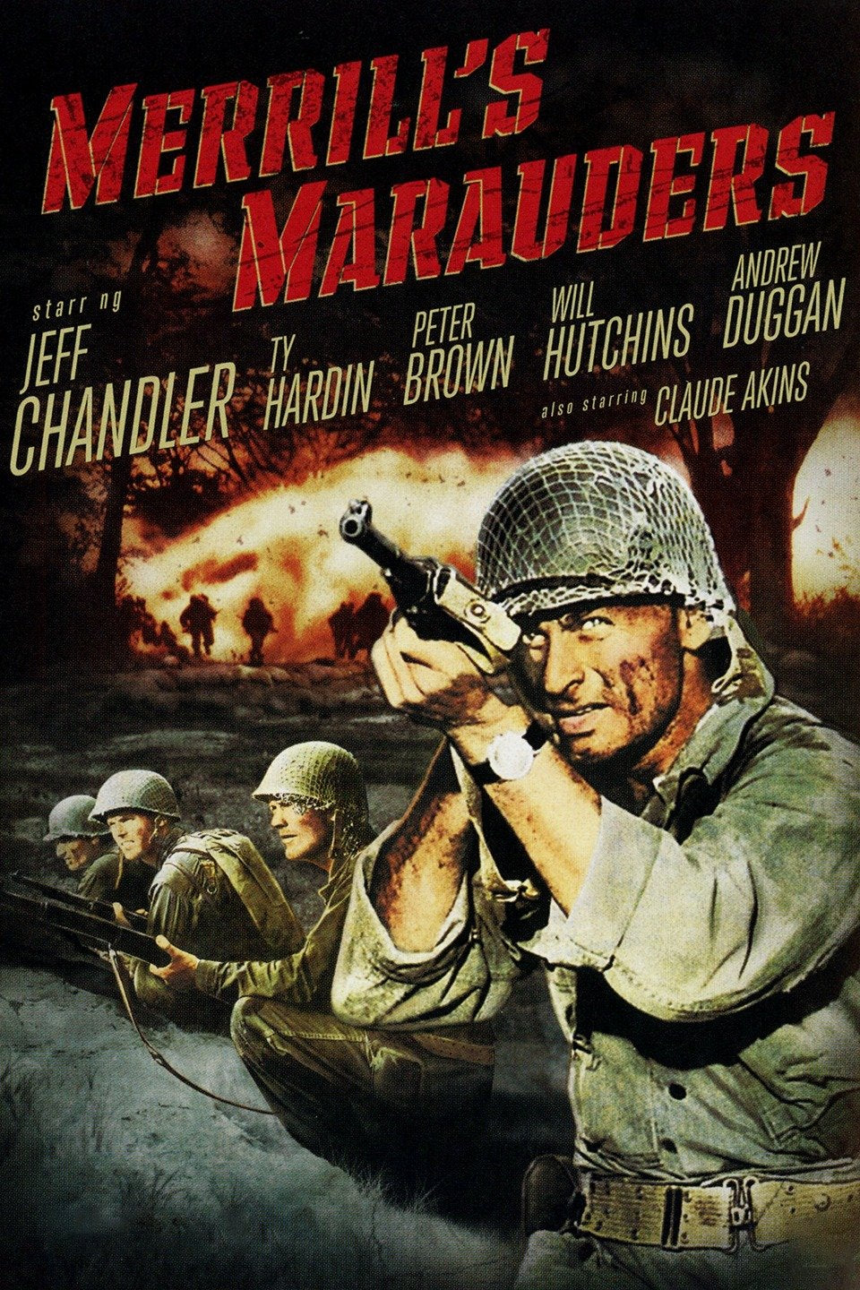 Merrill's Marauders 1962 DVD