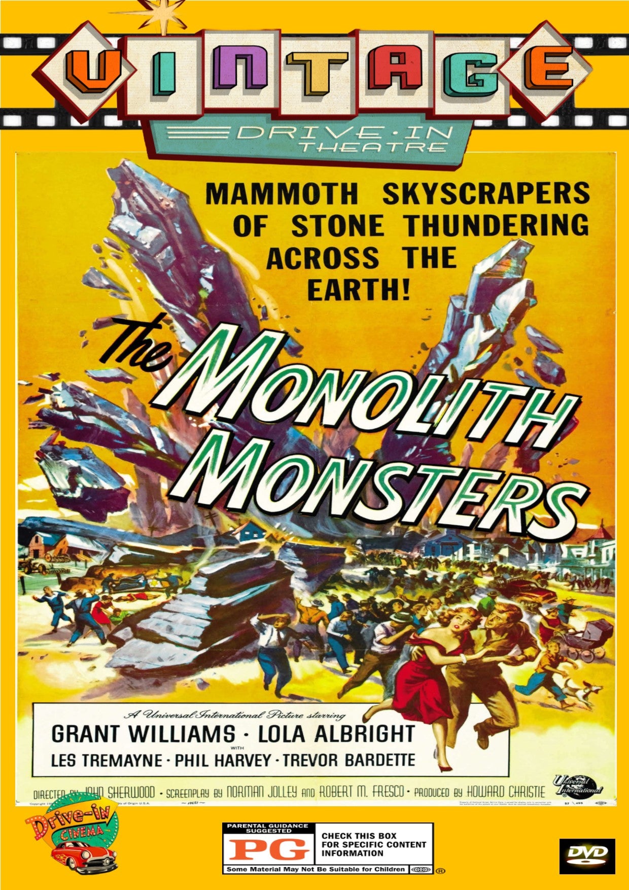 The Monolith Monsters 1957 DVD