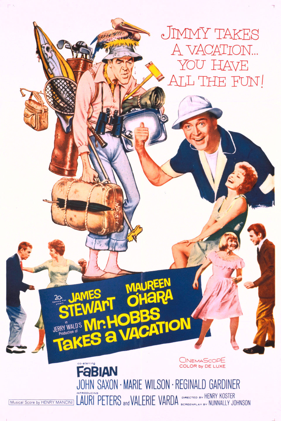 Mr Hobbs Takes A Vacation 1962 DVD