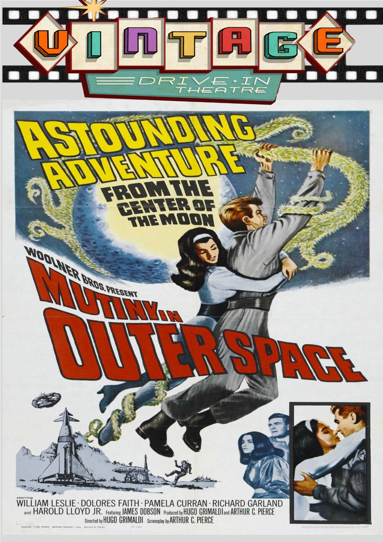 Mutiny In Outer Space 1965 DVD