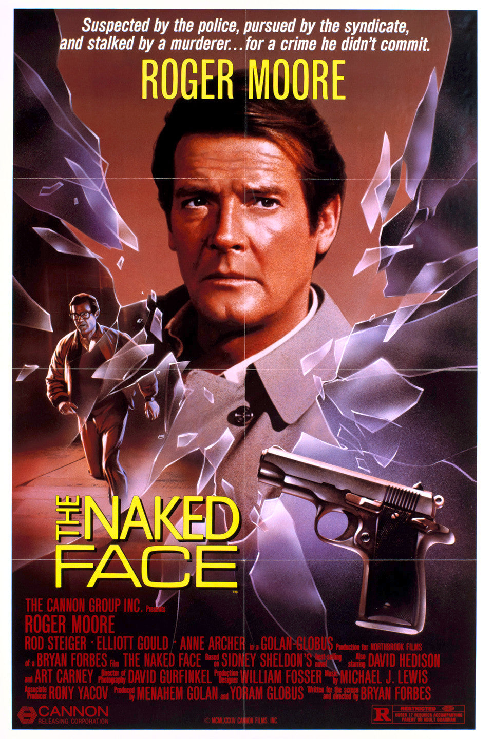 The Naked Face 1984 DVD