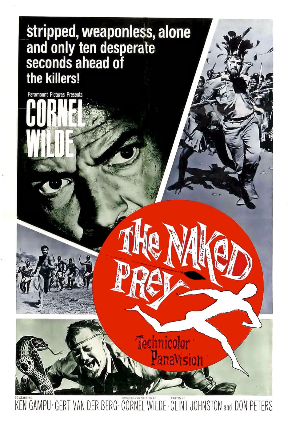 The Naked Prey 1965 DVD