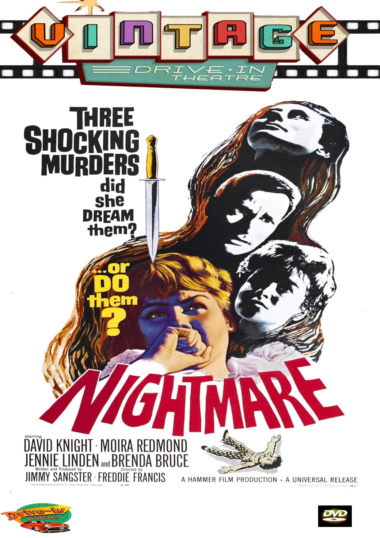 Nightmare 1964 DVD