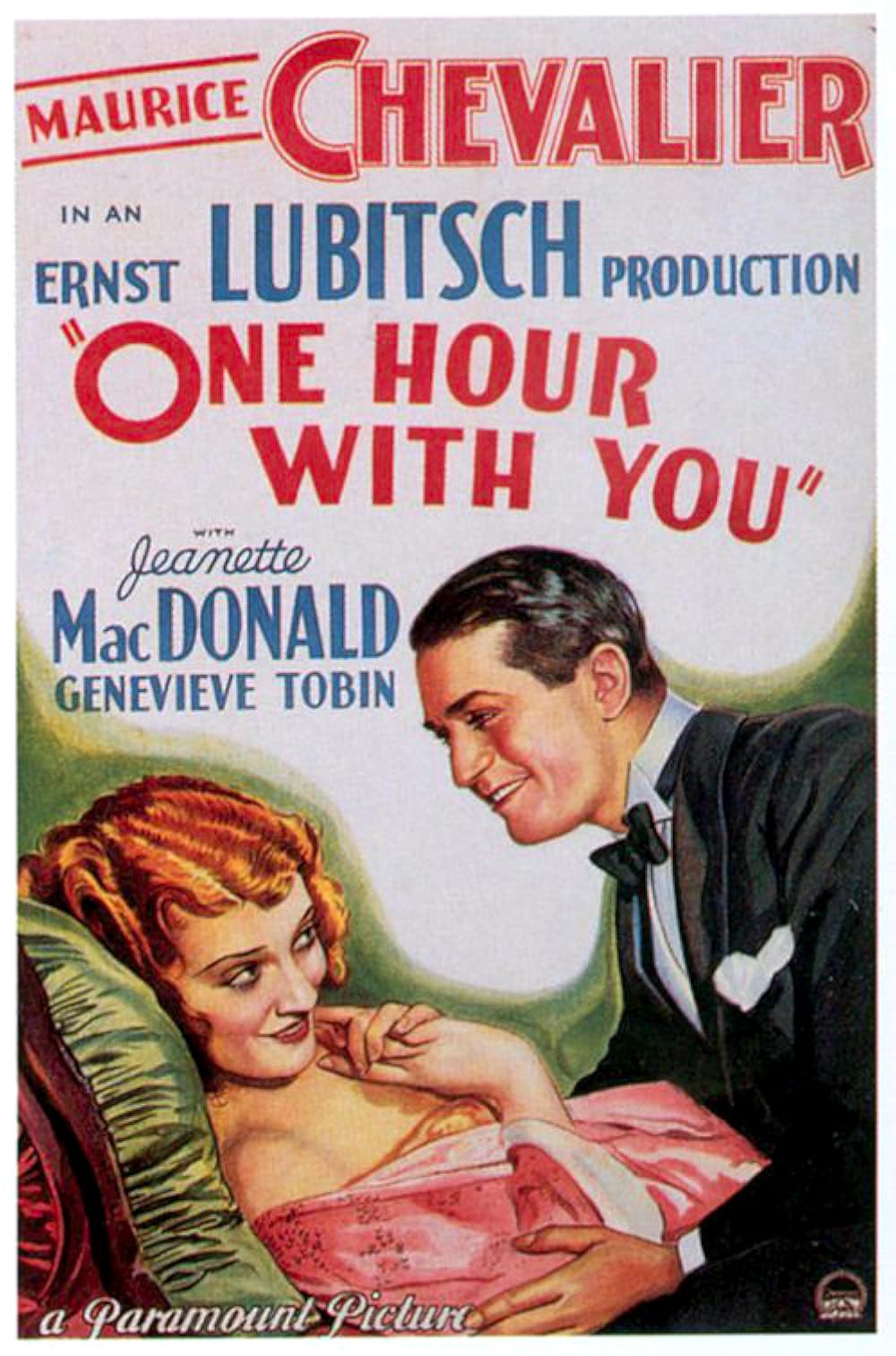One Hour With You 1932 DVD