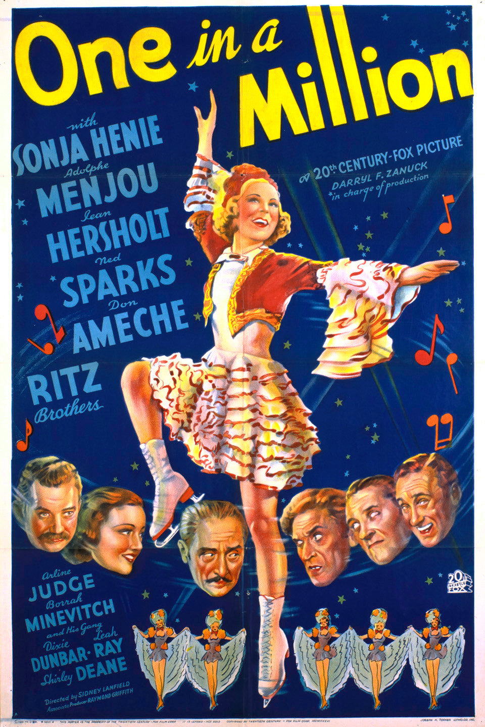 One In A Million 1936 DVD