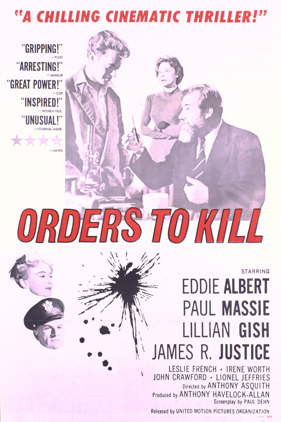 Orders To Kill 1958 DVD