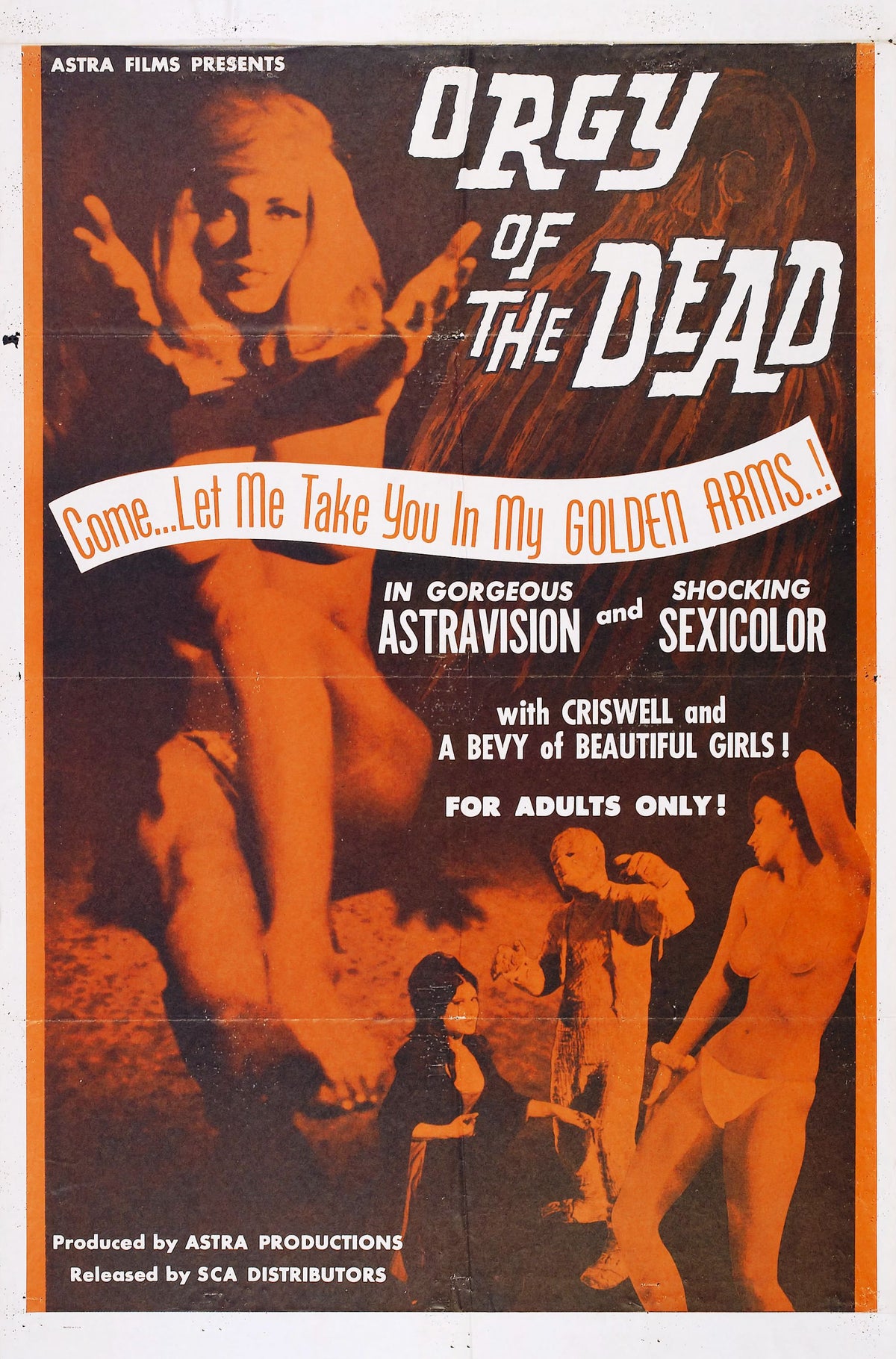 Orgy Of The Dead 1965 DVD