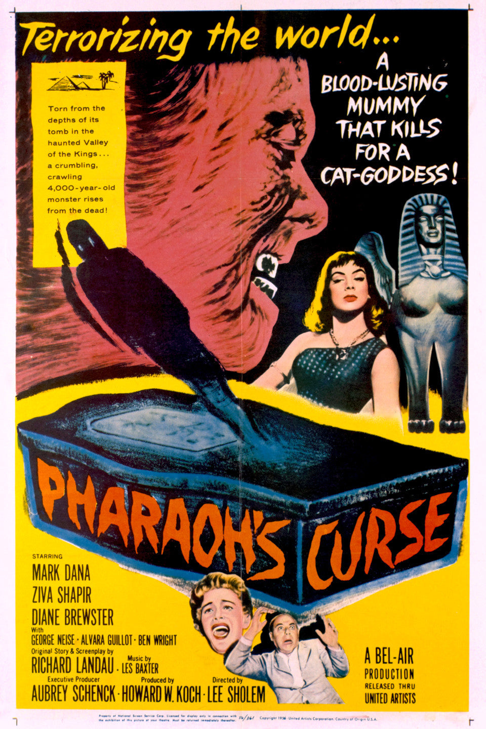 Pharoah's Curse 1957 DVD