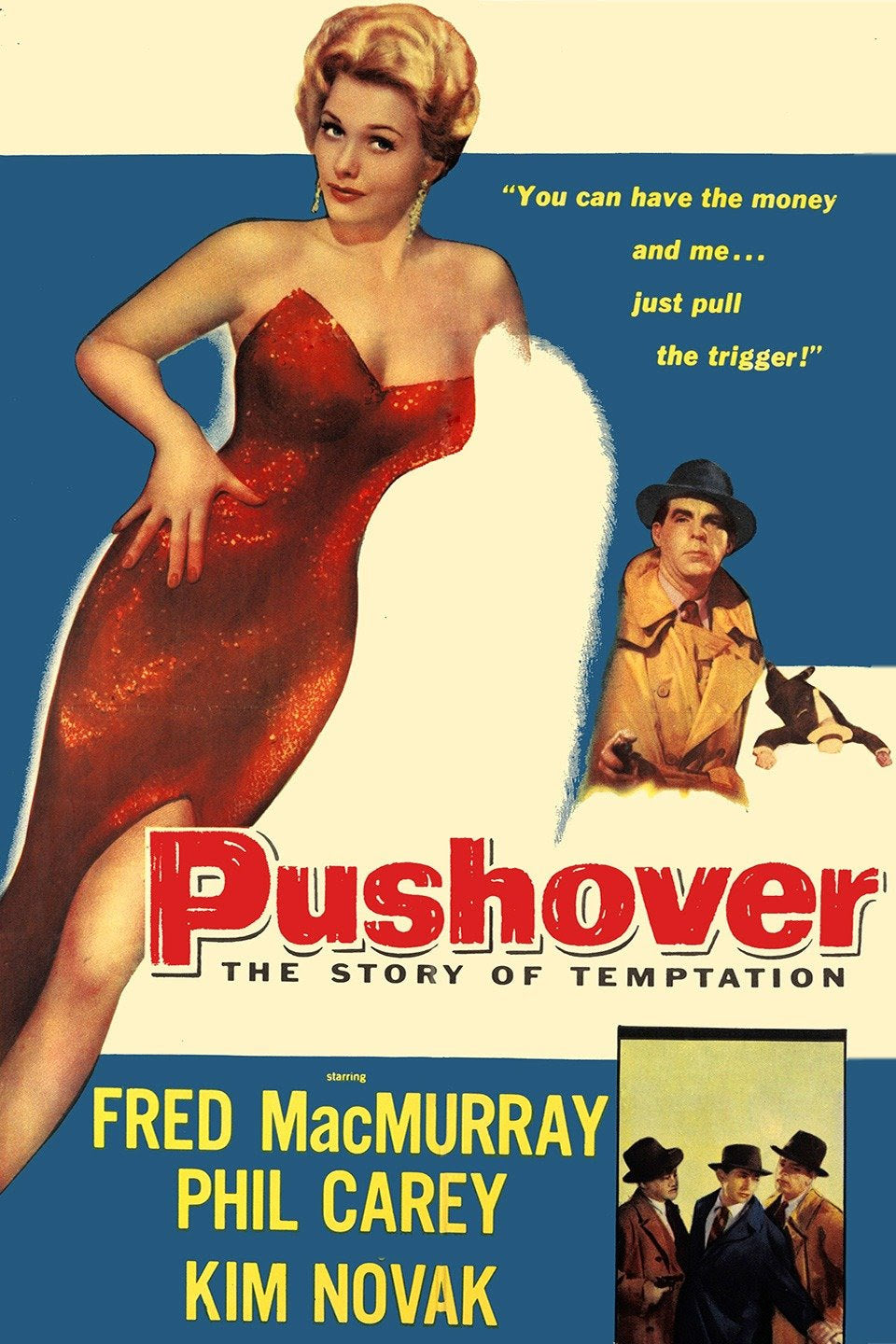 Pushover 1954 DVD