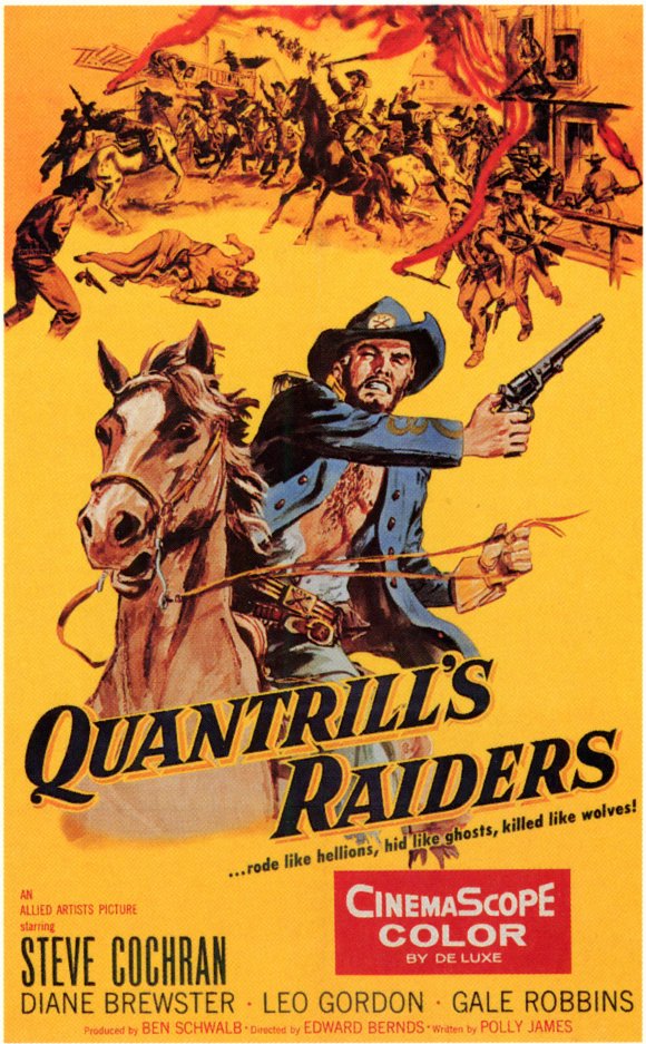 Quantrill's Raiders 1958 DVD