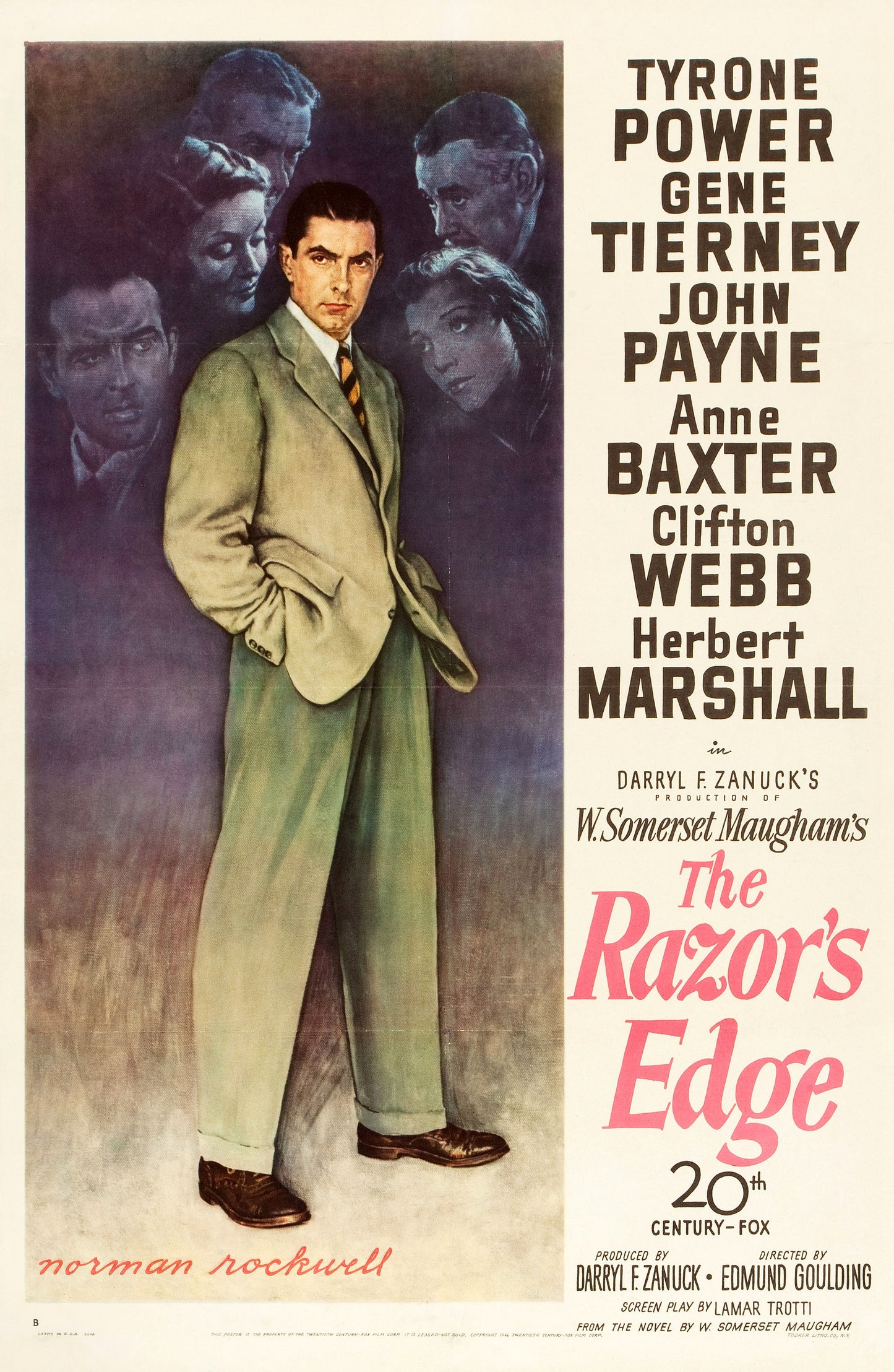 The Razor's Edge 1946 DVD