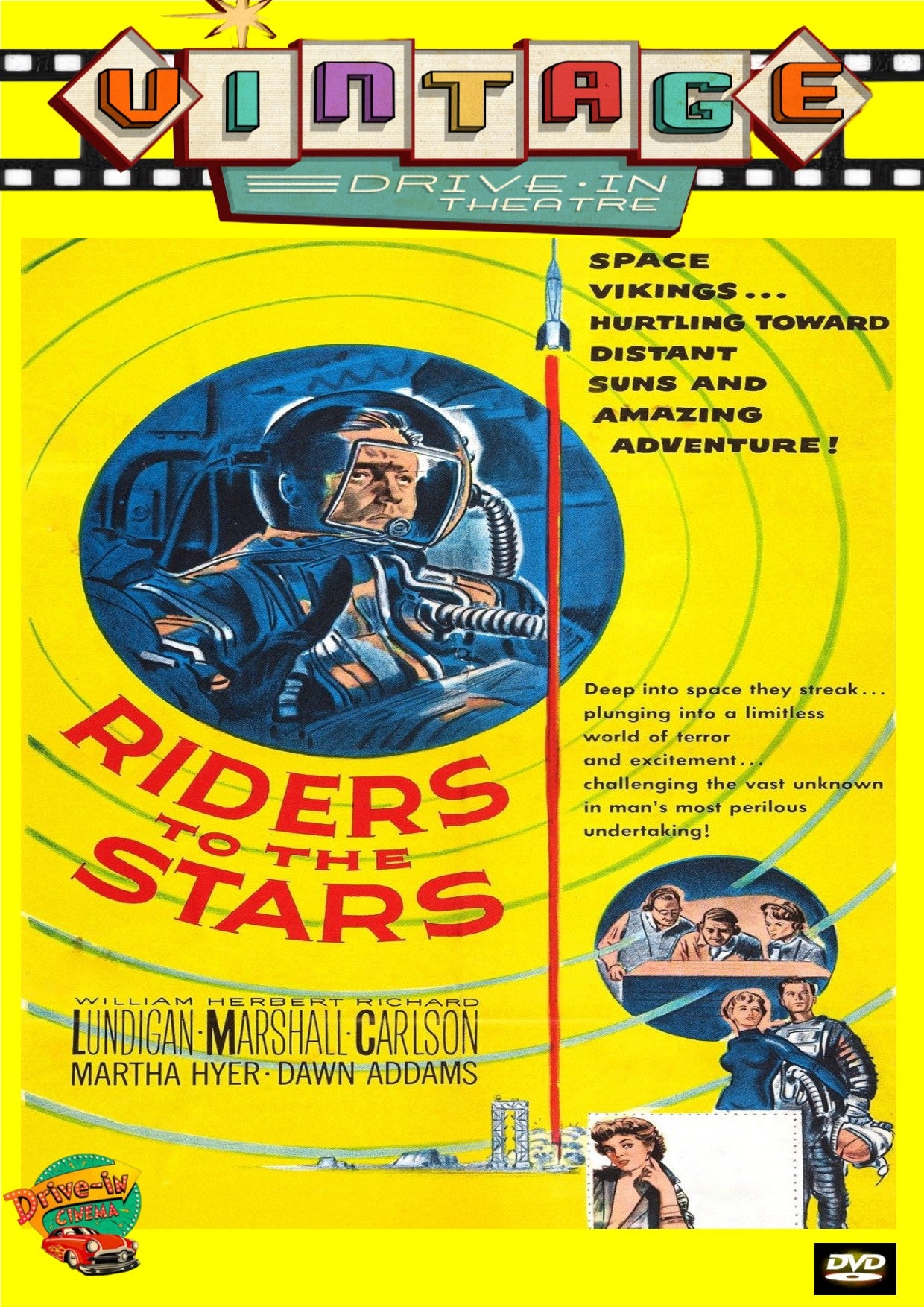Riders To The Stars 1954 DVD