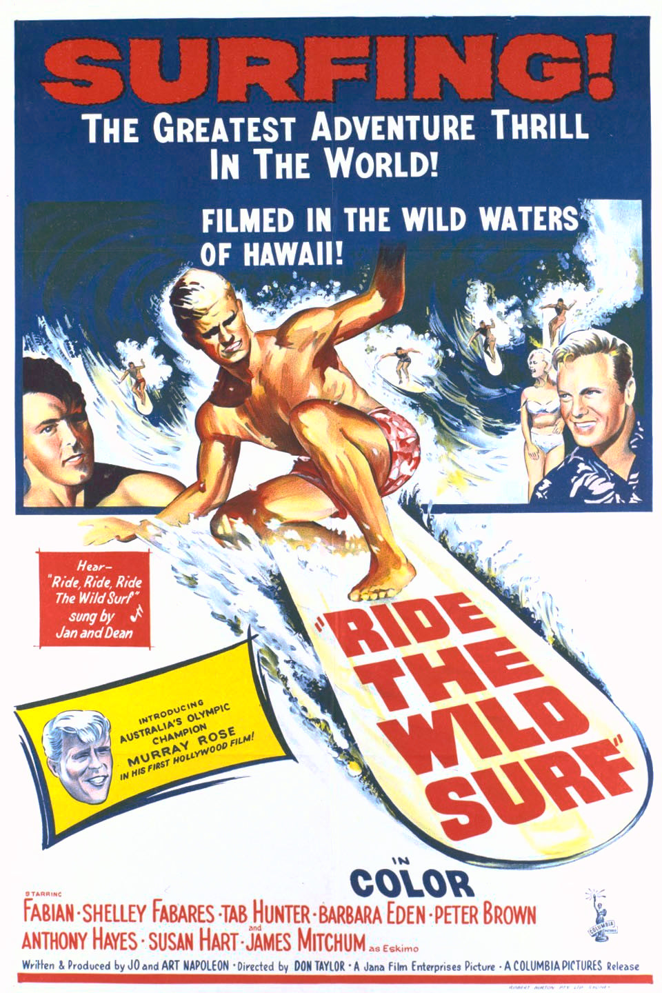 Ride The Wild Surf 1964 DVD