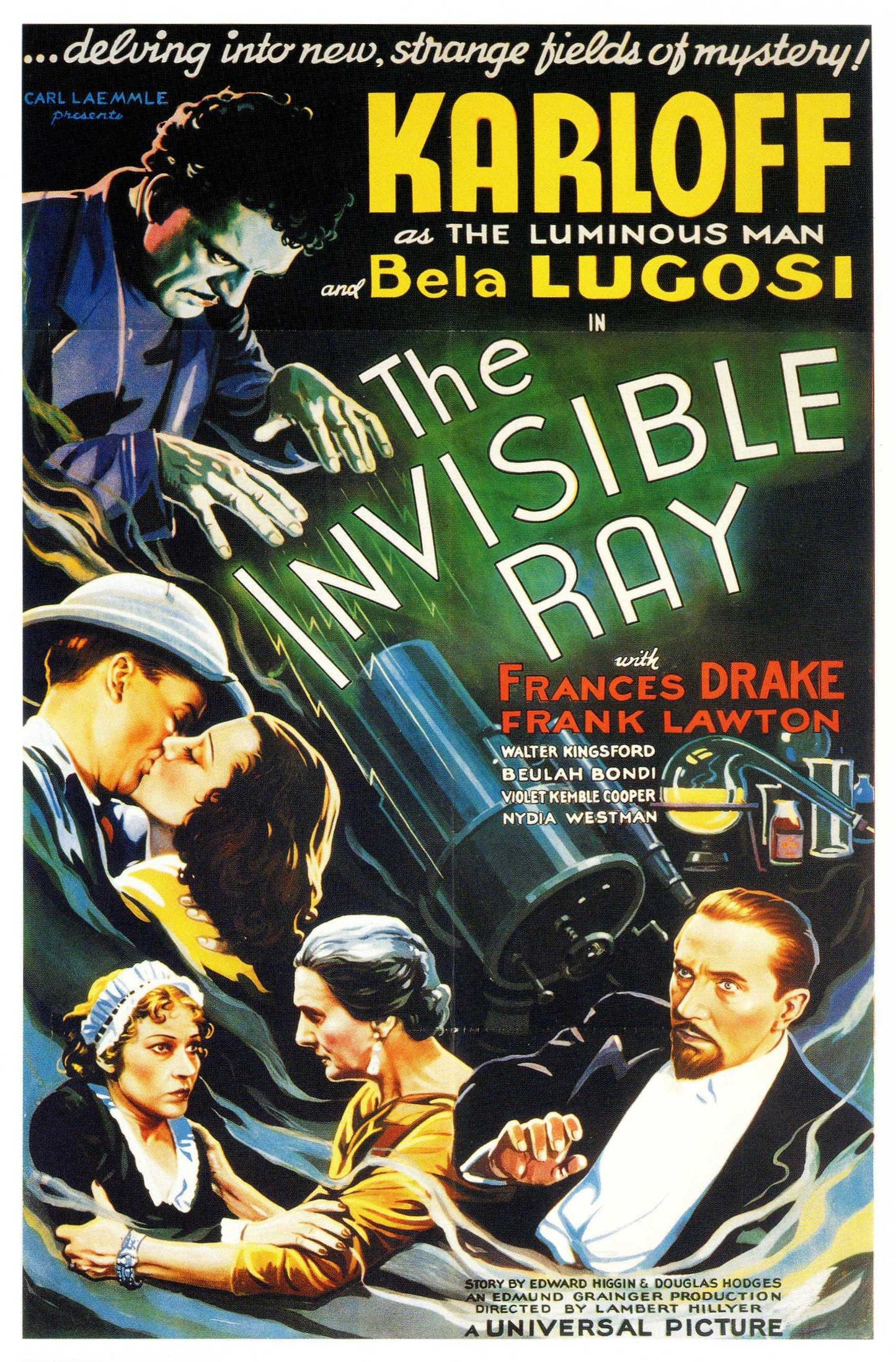 The Invisible Ray 1936 DVD