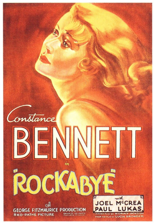 Rockabye 1932 DVD