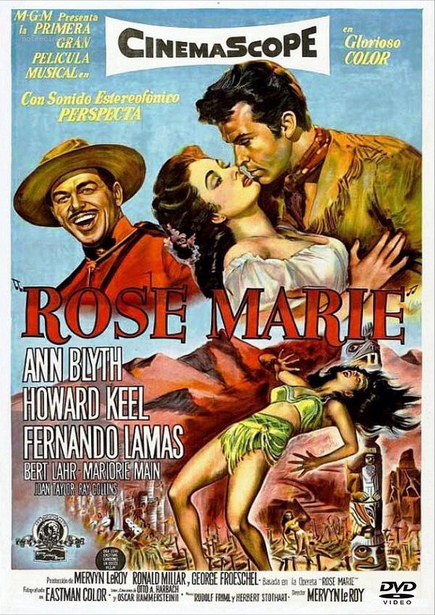 Rose Marie 1954 DVD