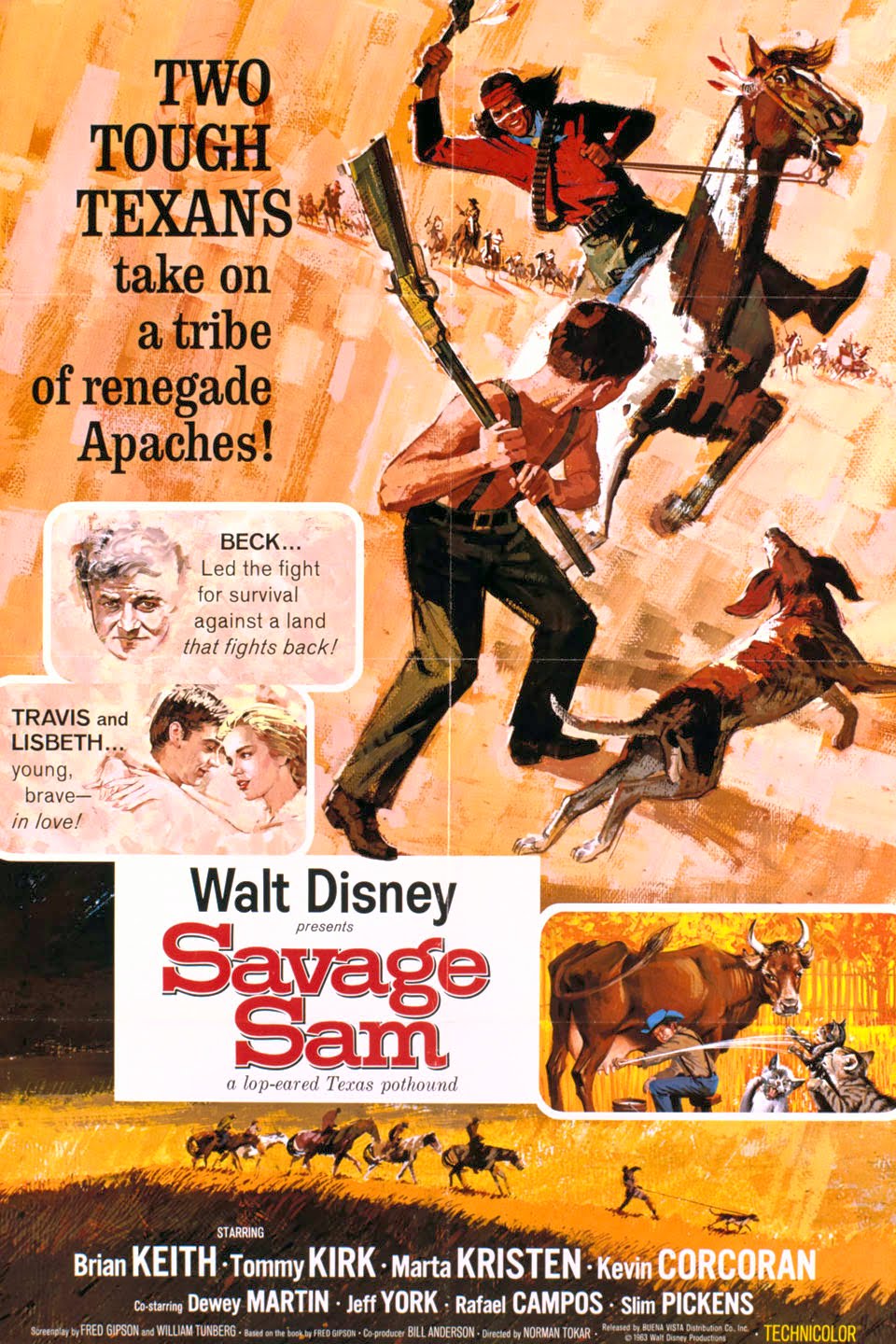 Savage Sam 1963 DVD
