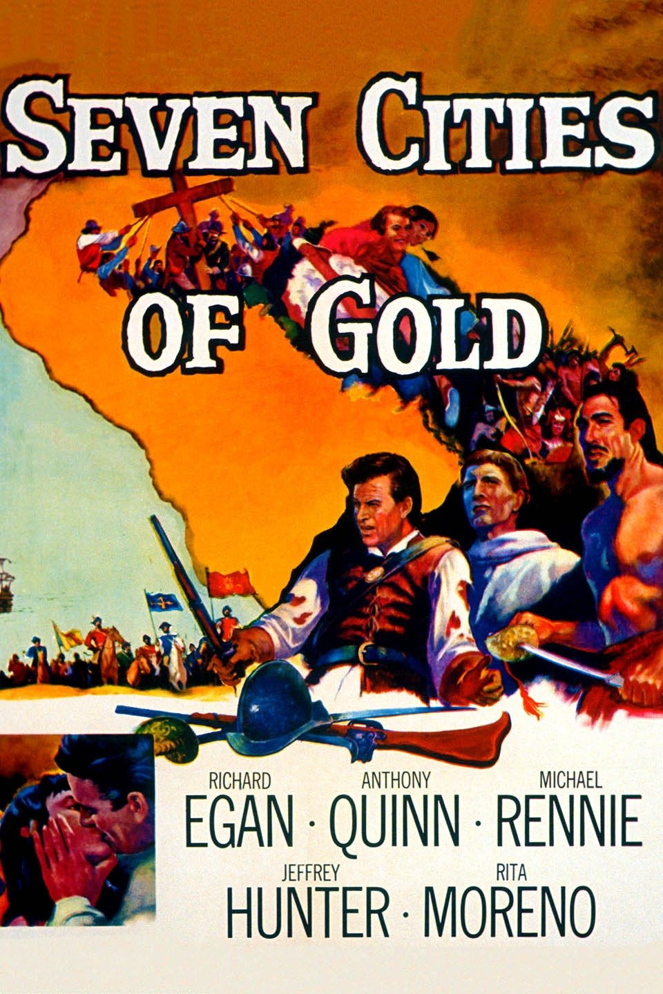 Seven Cities Of Gold 1955 DVD