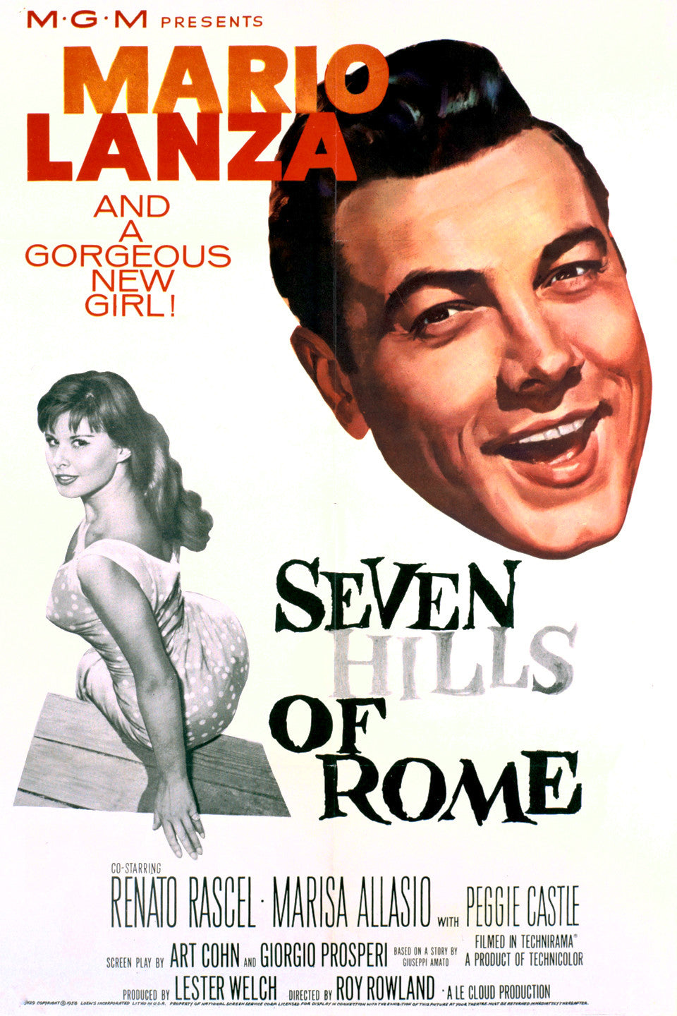 Seven Hills Of Rome 1957 DVD
