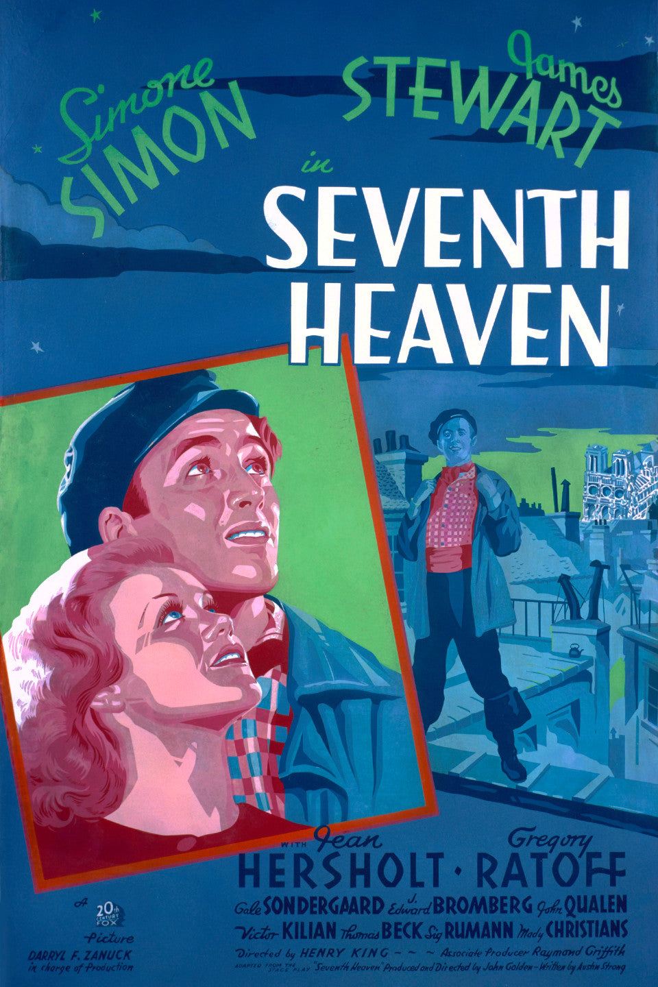 Seventh Heaven 1937 DVD