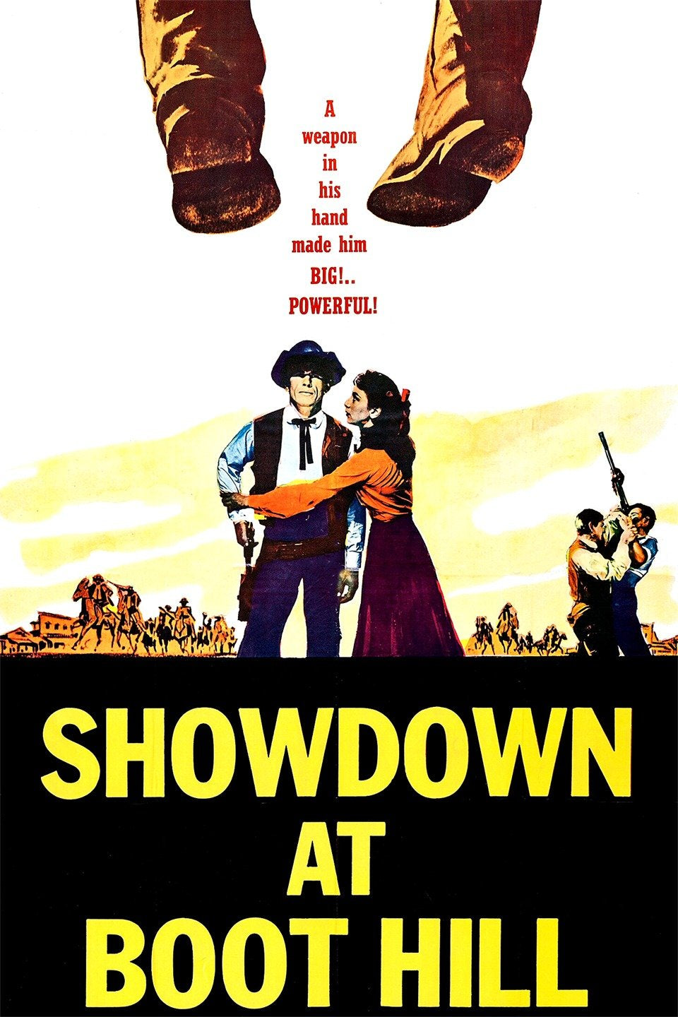 Showdown At Boothill 1958 DVD