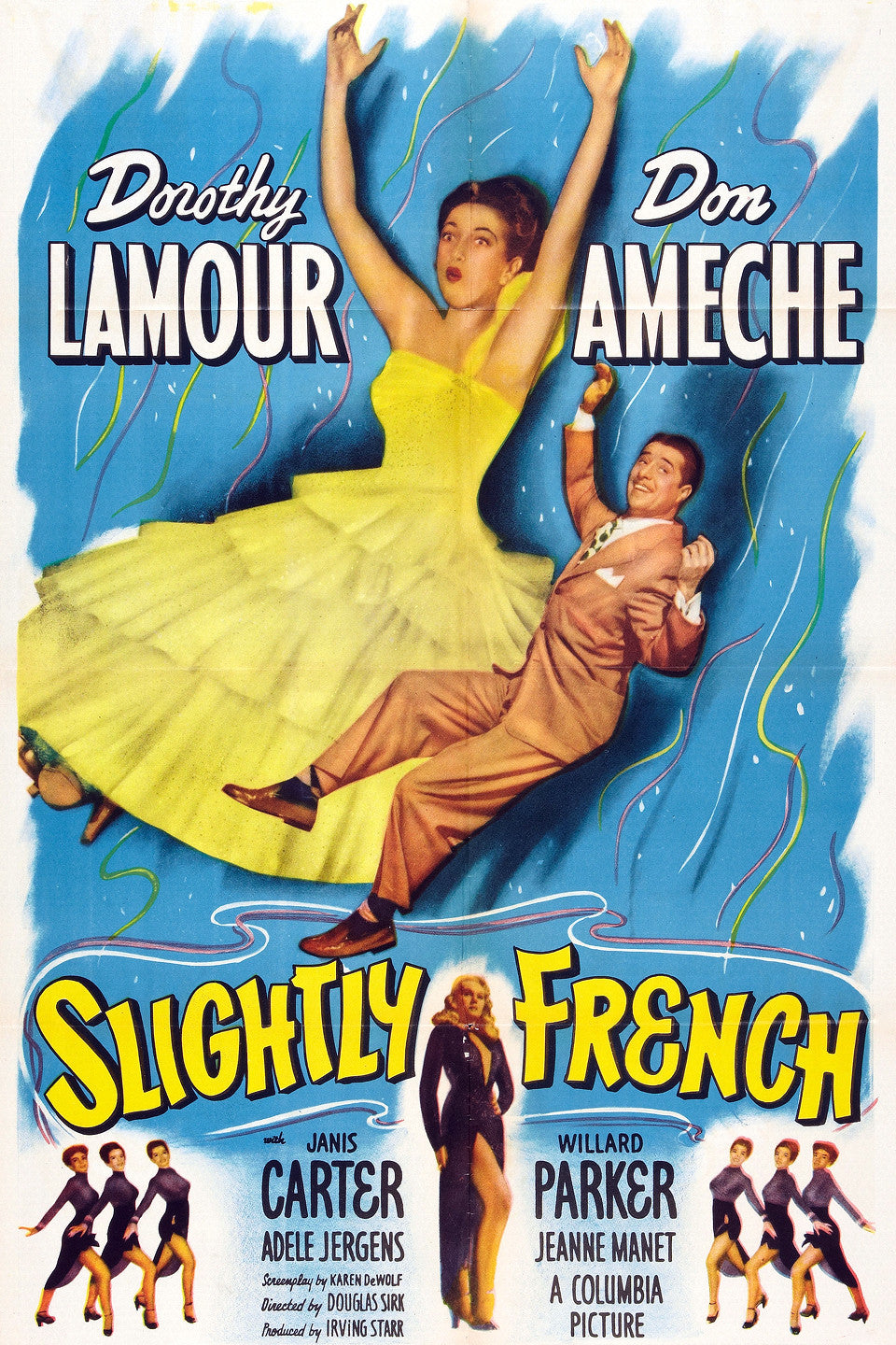 Slightly French 1949 DVD