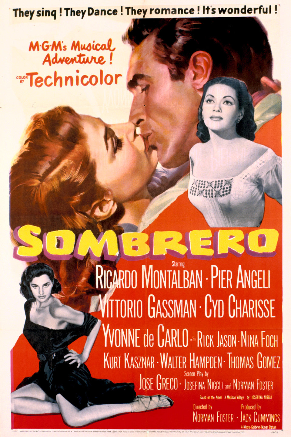 Sombrero 1953 DVD