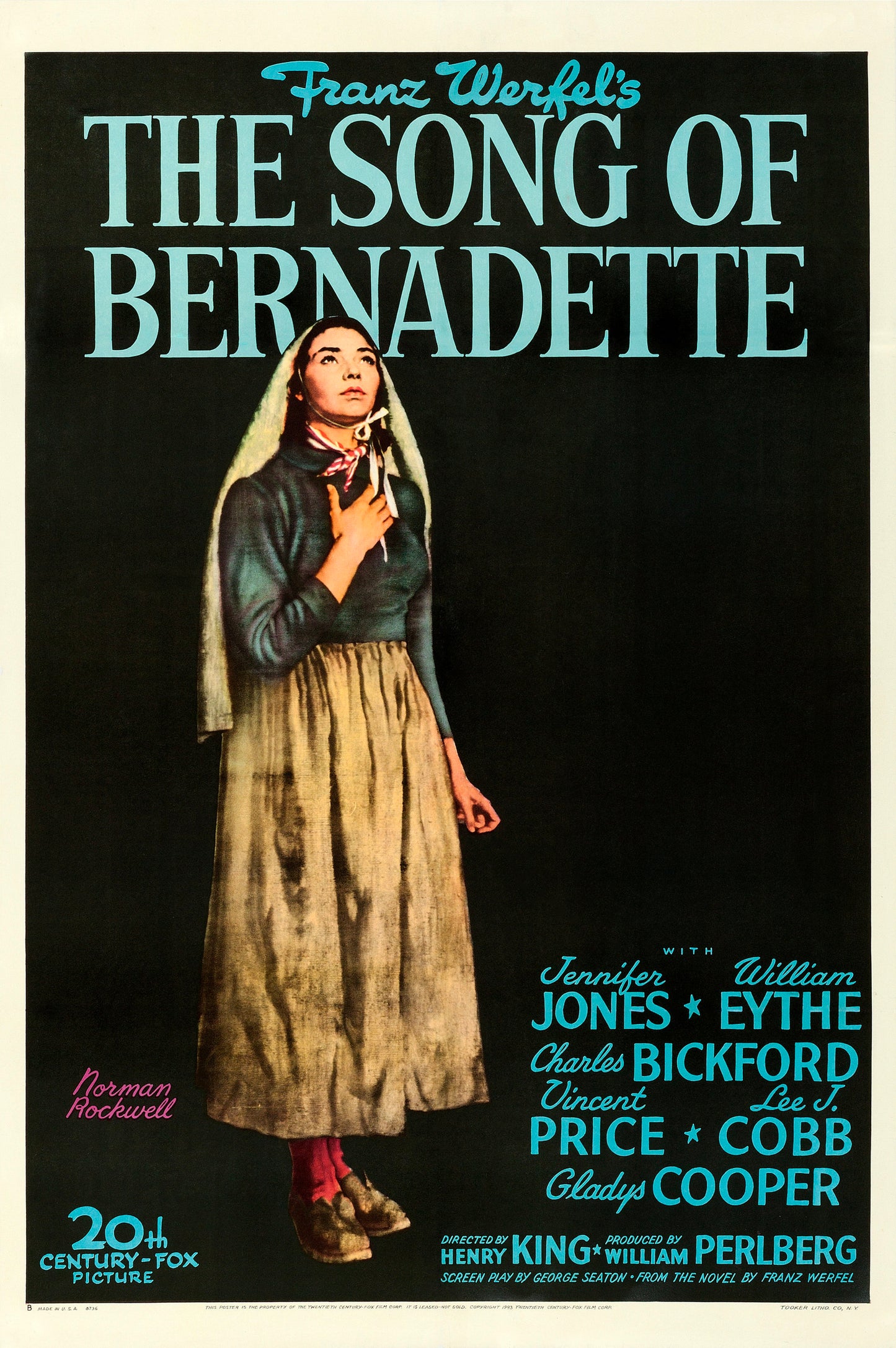 The Song Of Bernadette 1943