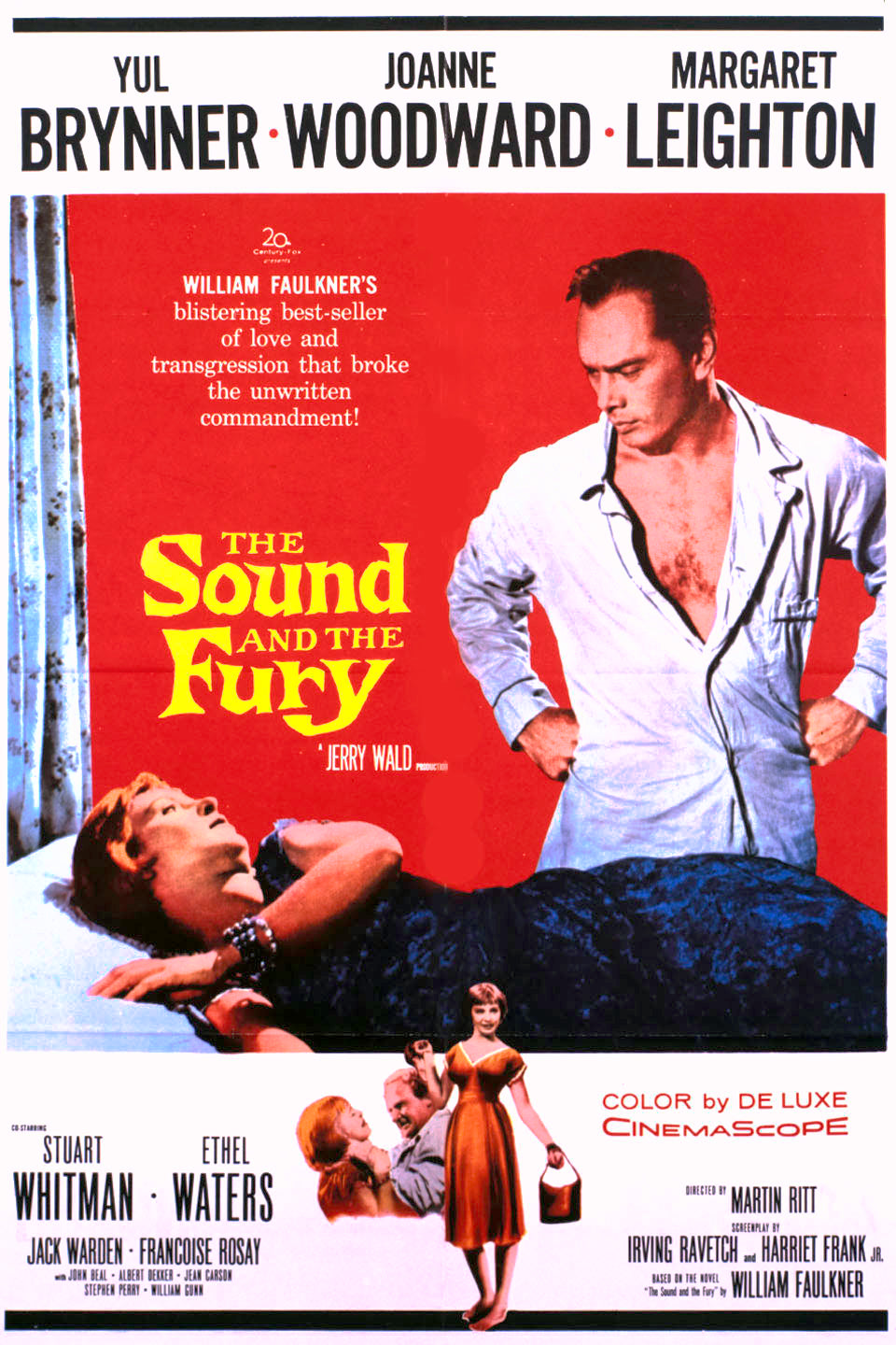 The Sound And The Fury 1959 DVD