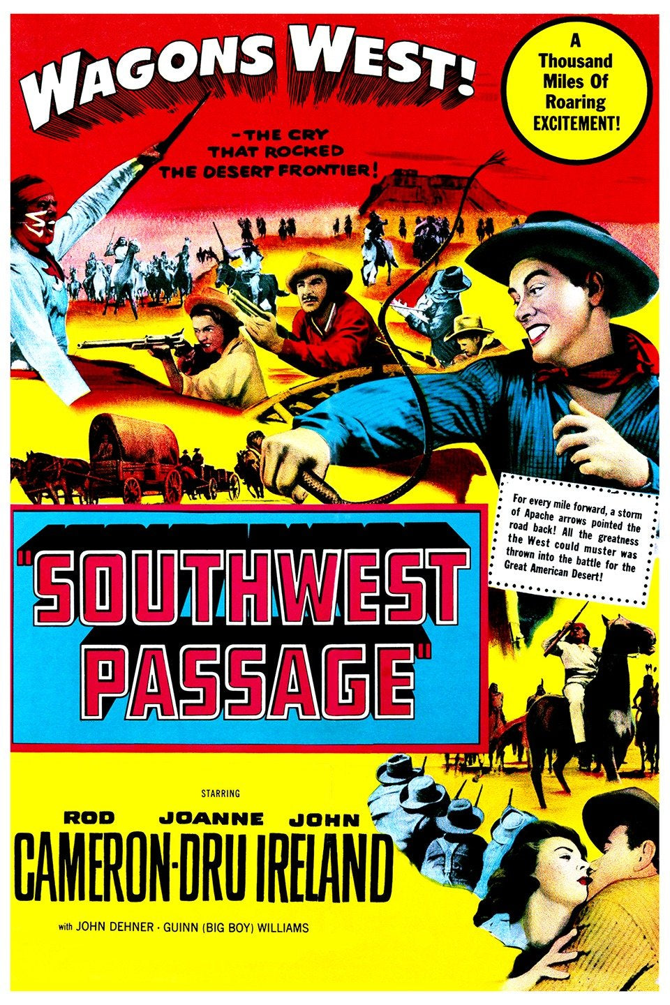 Southwest Passage 1954 DVD