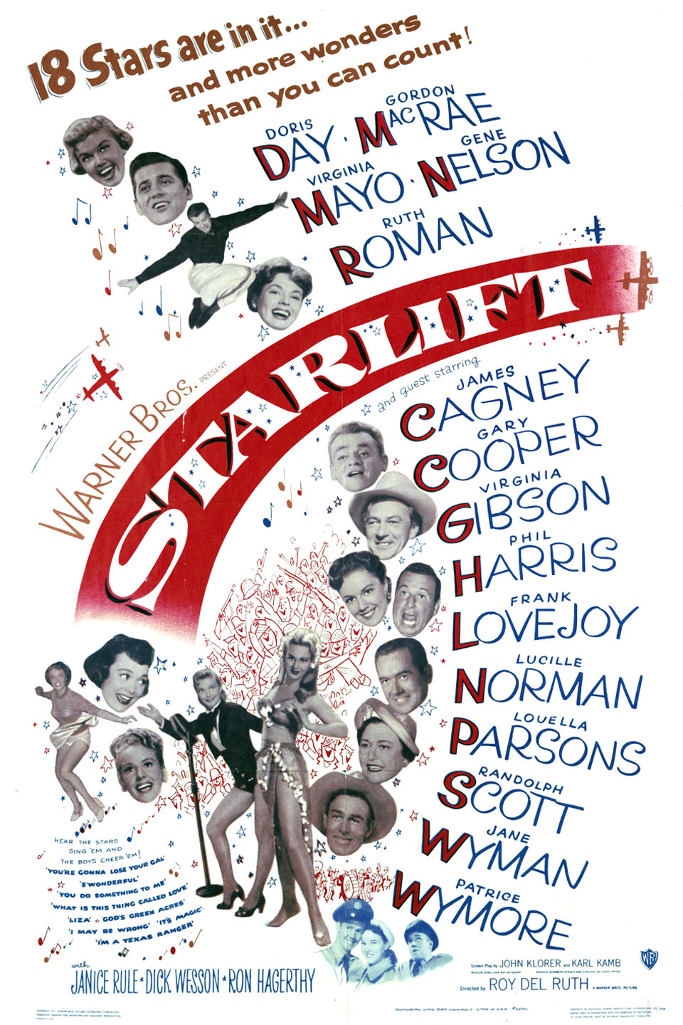 Starlift 1951 DVD