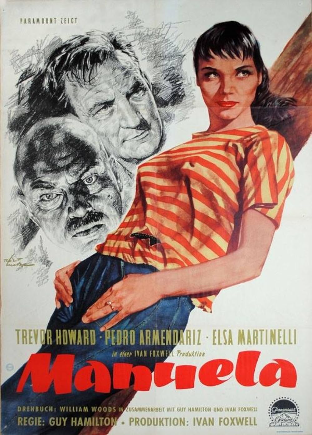 Stowaway Girl (aka Manuela) 1957 DVD