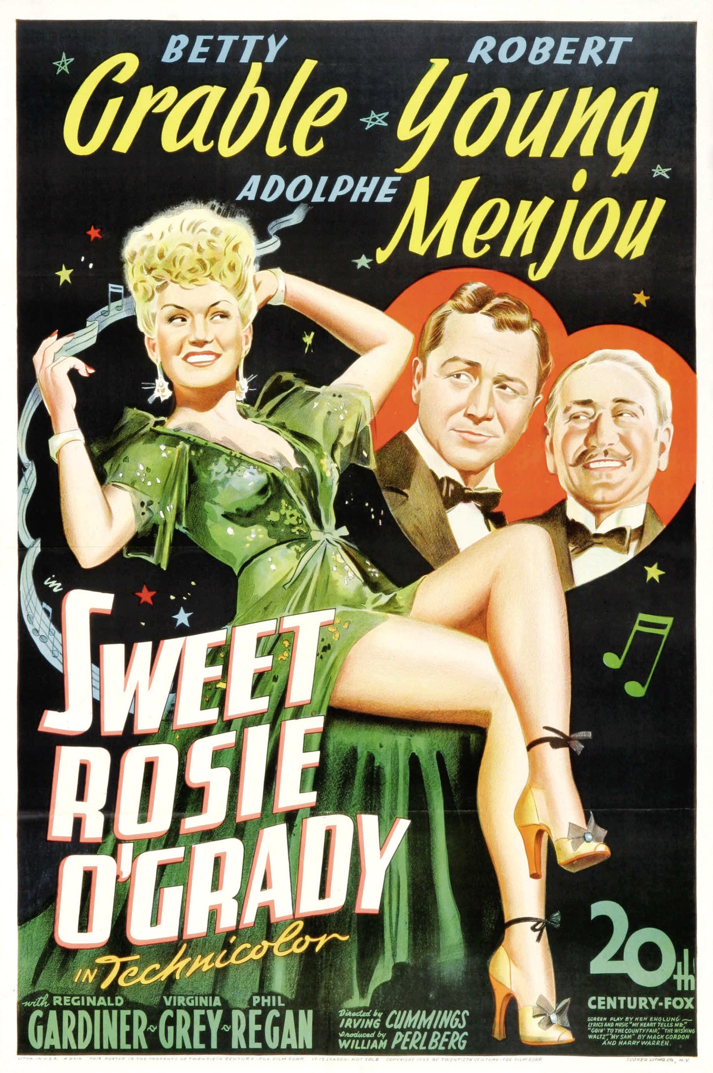 Sweet Rosie O'Grady 1943 DVD