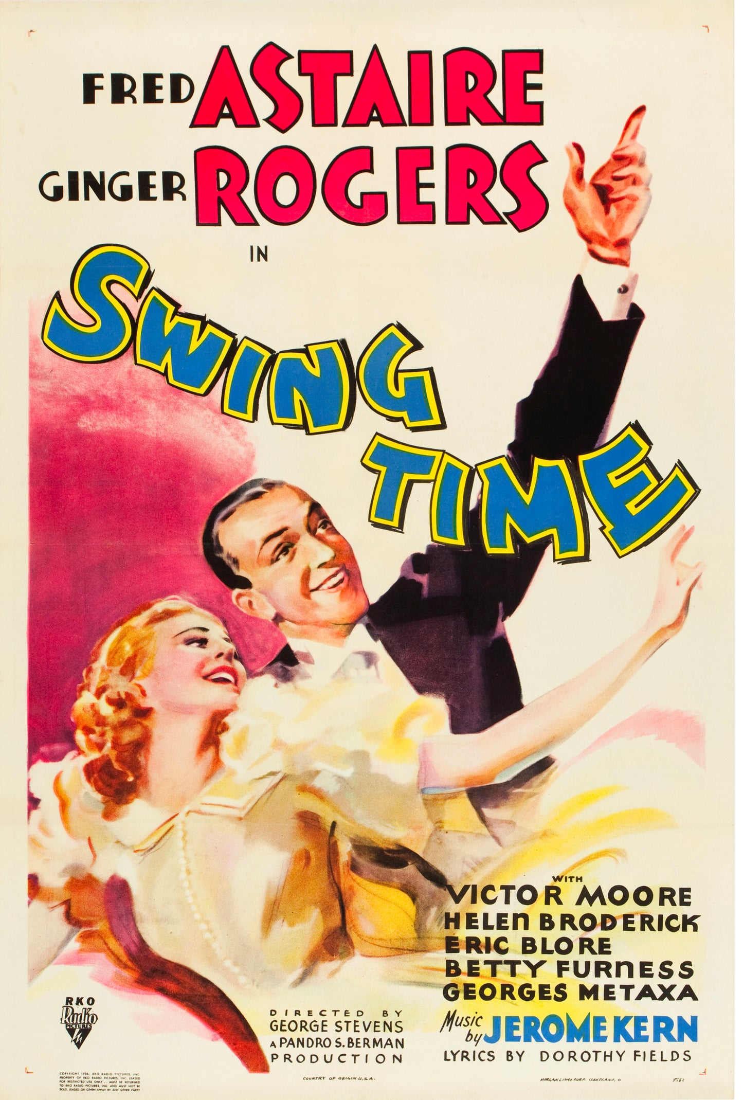 Swing Time 1936 DVD