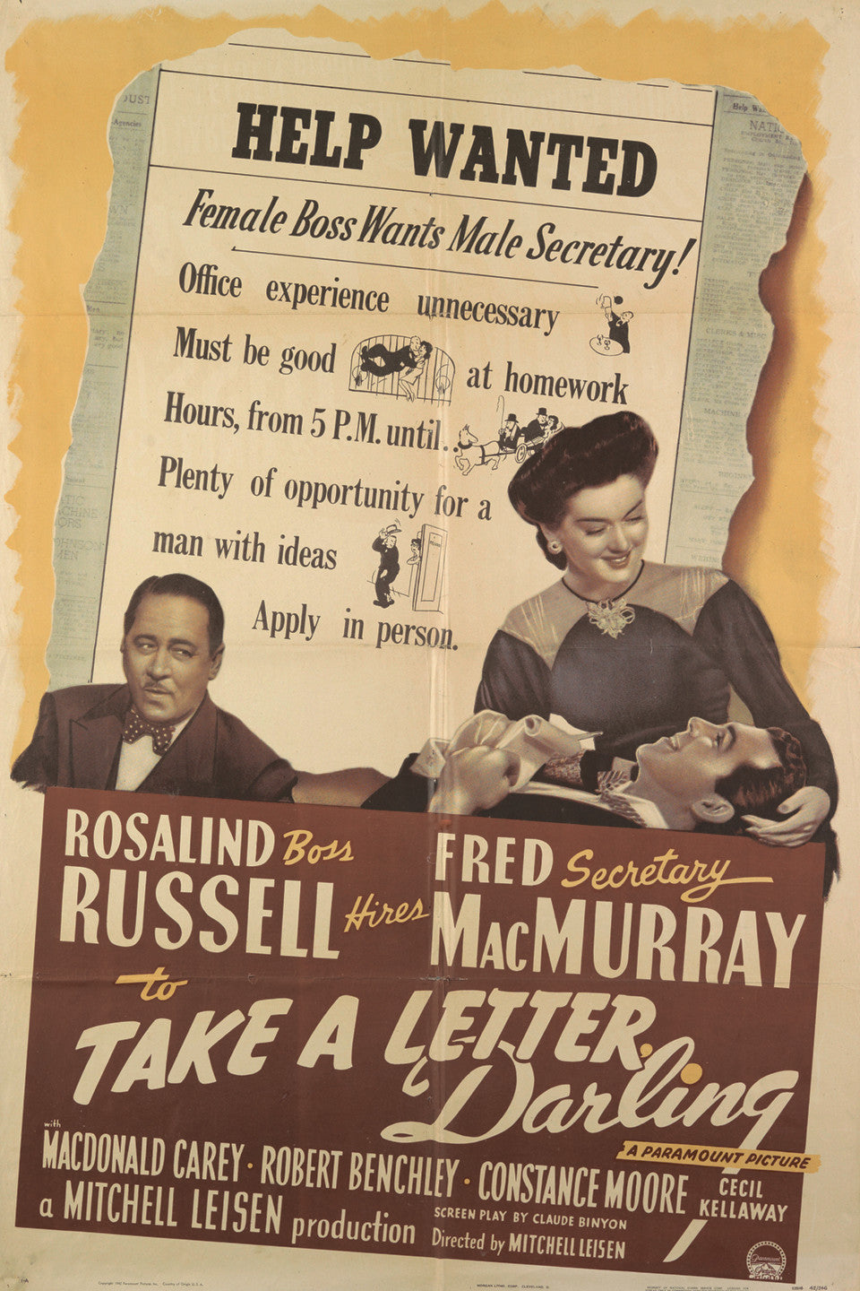 Take A Letter , Darling 1942 DVD