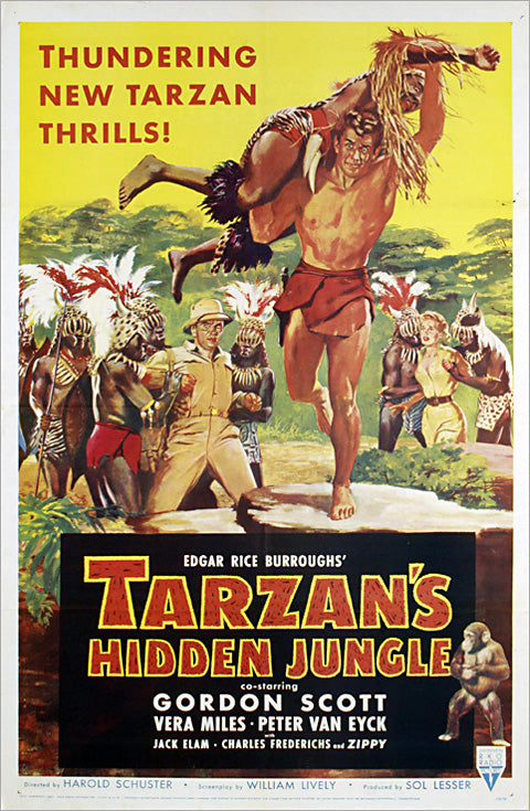 Tarzan's Hidden Jungle 1955 DVD