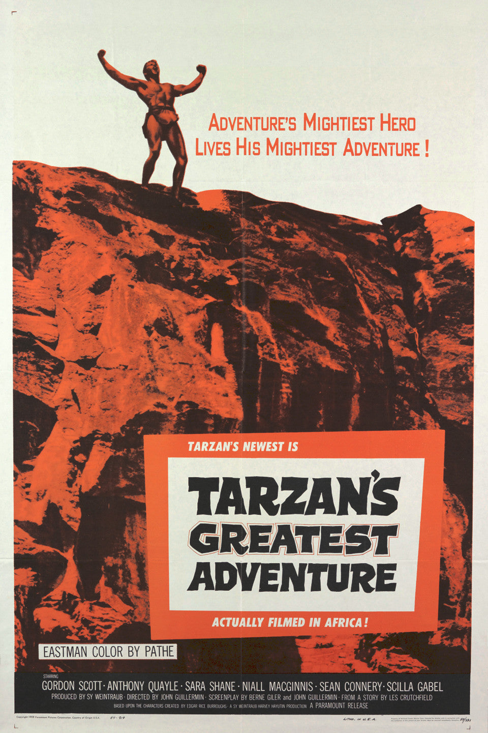 Tarzan's Greatest Adventure 1959 DVD