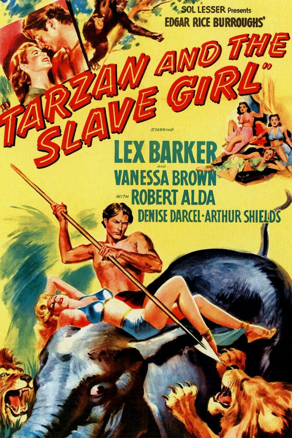 Tarzan And The Slave Girl 1950 DVD