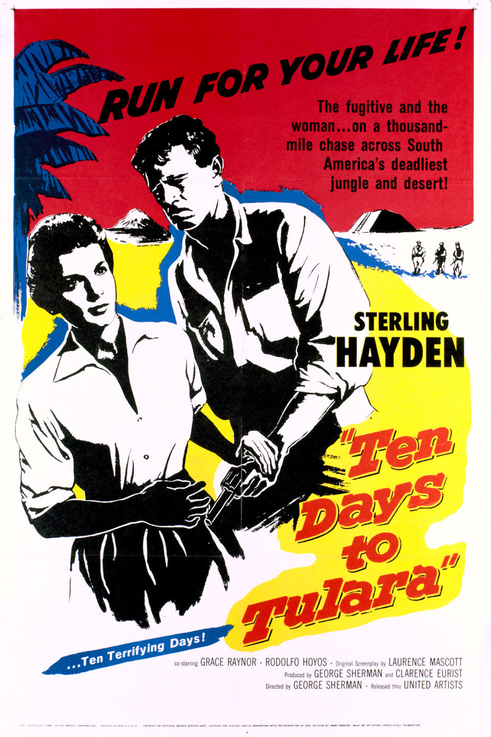 Ten Days To Tulara 1958 DVD