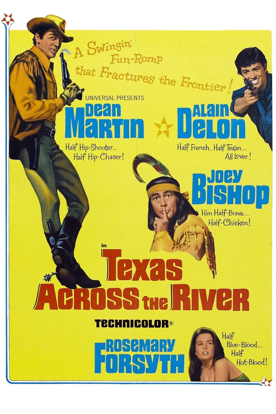 Texas Across The River 1966 DVD