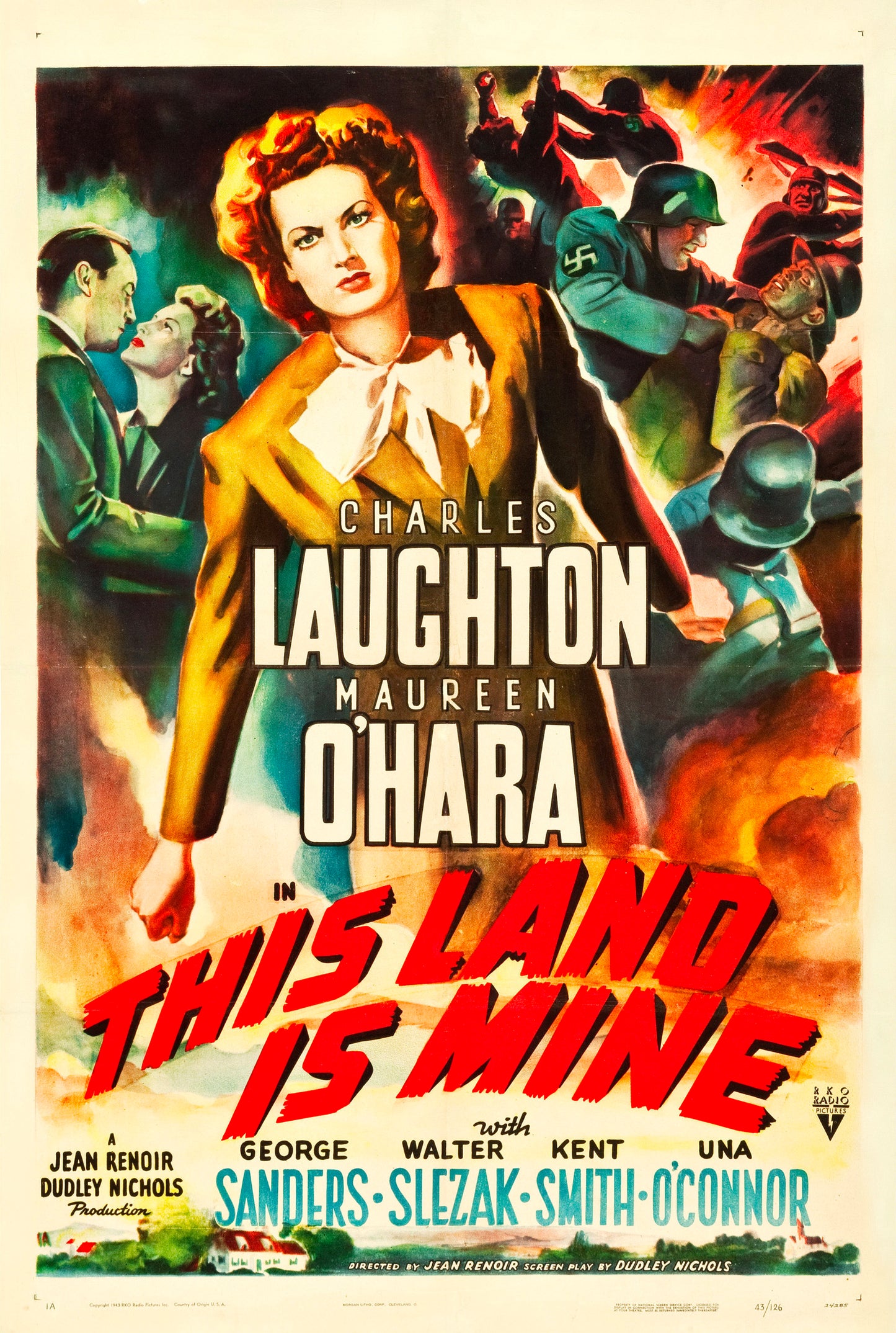 This Land Is Mine  1943  DVD